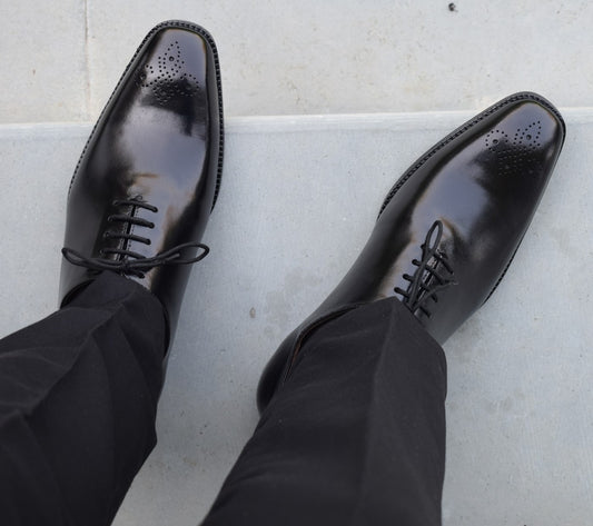 Robert HandPatina Leather Sole Shoes