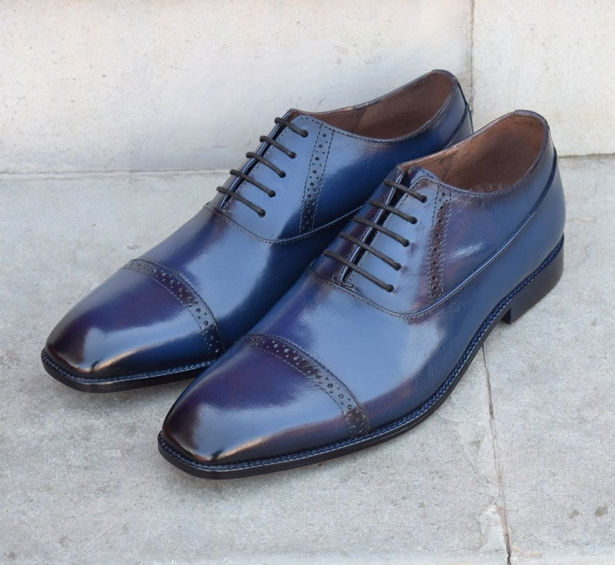 Robert Sapphire Handmade Leather Shoes