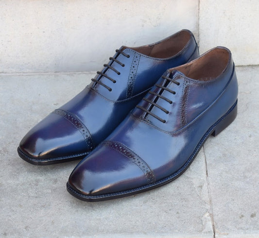 Robert Sapphire Handmade Leather Shoes