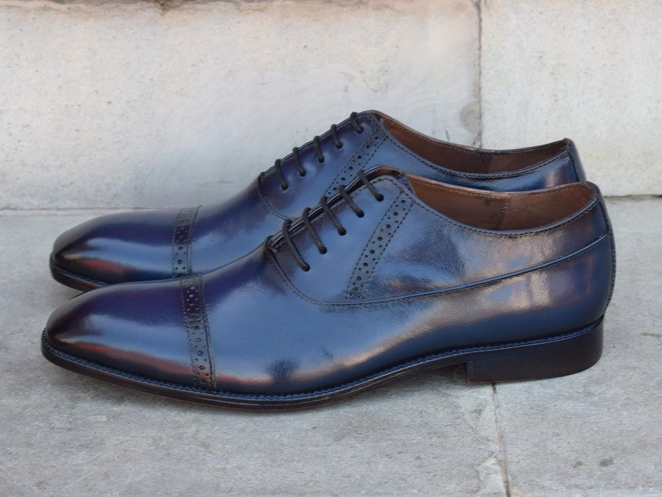Robert Sapphire Handmade Leather Shoes