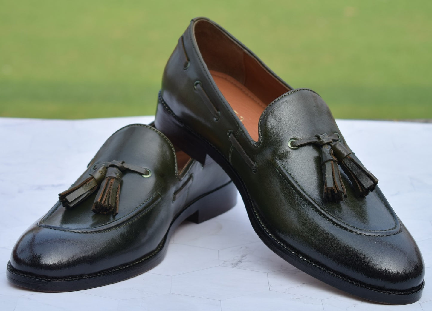 Marcos Green Handmade Shoes