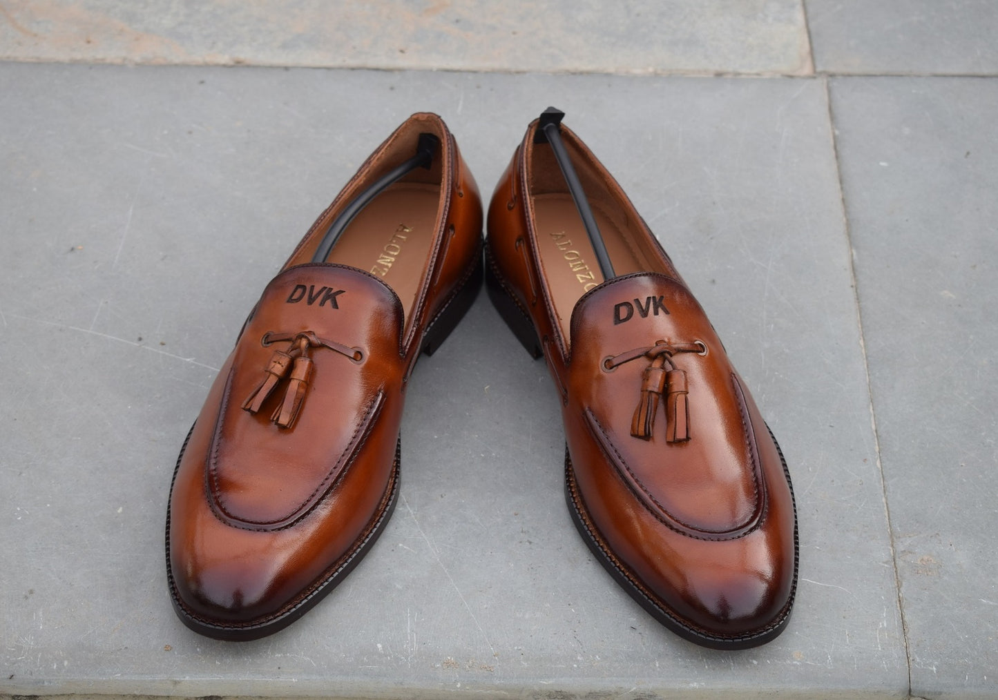 Name Initials Handmade Leather Shoes