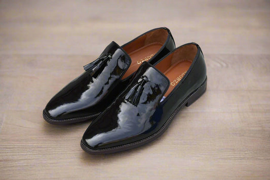 Adam Patent Slipon Shoes for Men