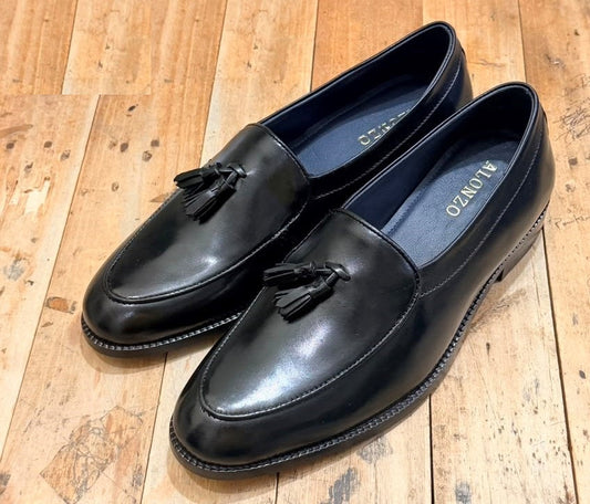 Adam Handmade Black Leather Shoes