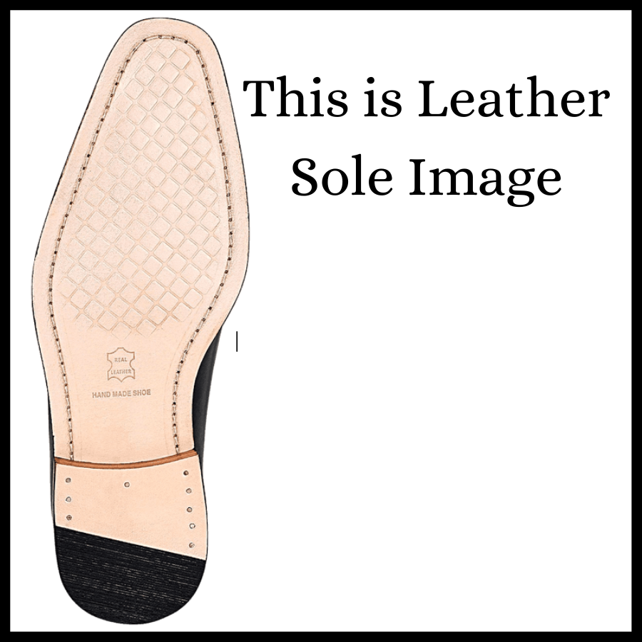 Greyson Wholecut Leather Sole Shoes