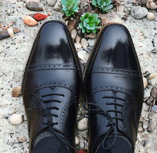 Grant Handmade Oxford Brogue Shoes