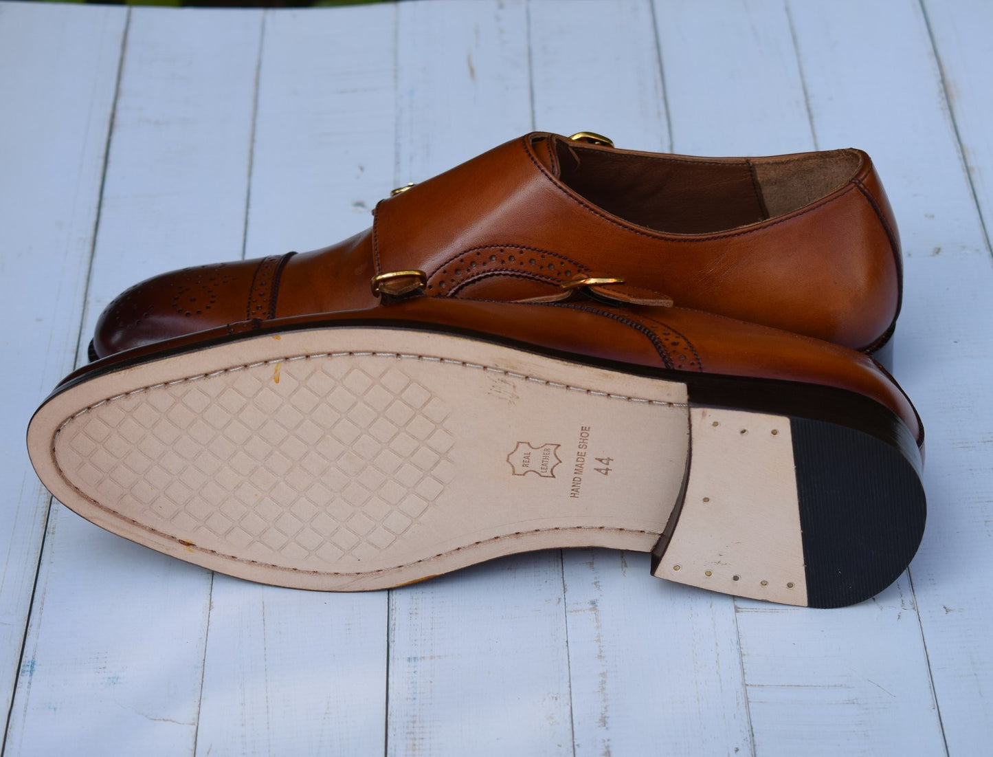 Adam Brogue Leather Shoes