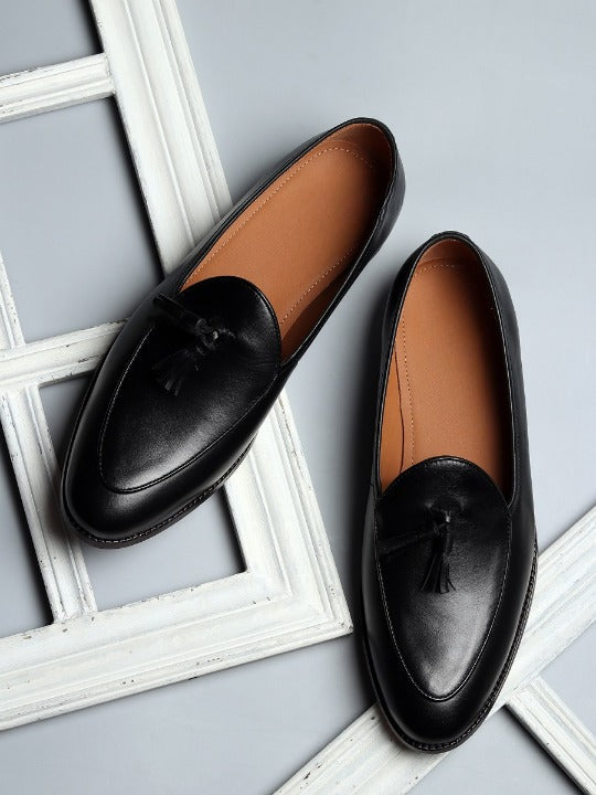 Lorenzo Tassel Leather Sole Shoes