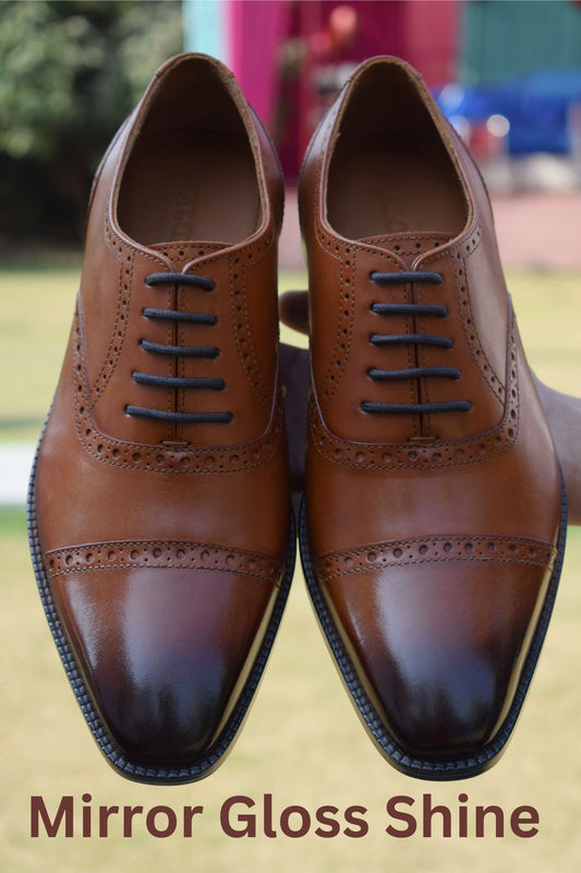 Grant Handmade Leather Brogue Shoes