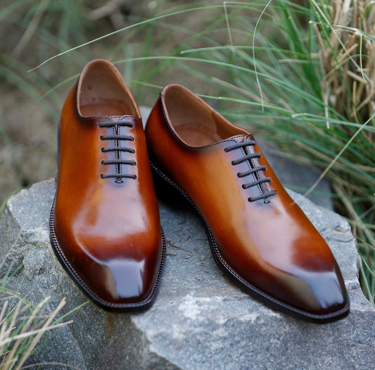 Greyson Handmade Wholecut Leather Sole Shoes